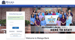 Desktop Screenshot of malagabank.com